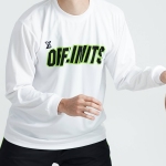 昇華プリントロングTシャツ（本体：白のみ） 写真2